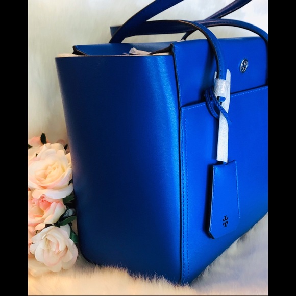 💙*SOLD*Tory Burch Small Parker Leather Tote 💙 - Picture 4 of 8